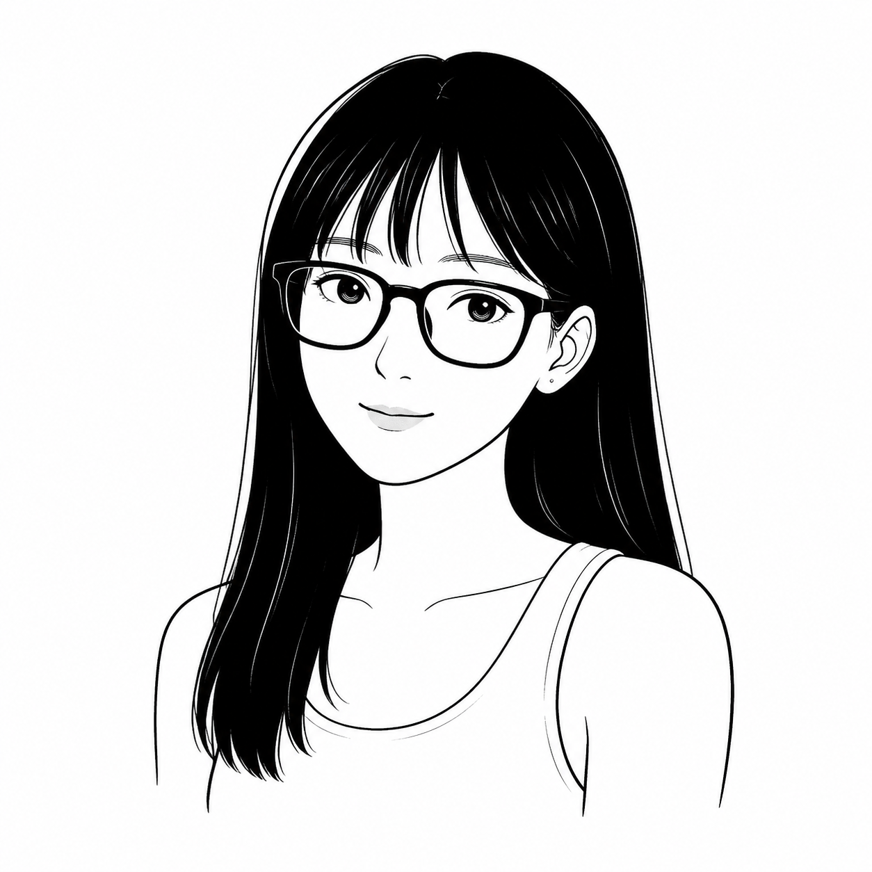 Illustrated portrait of Xin